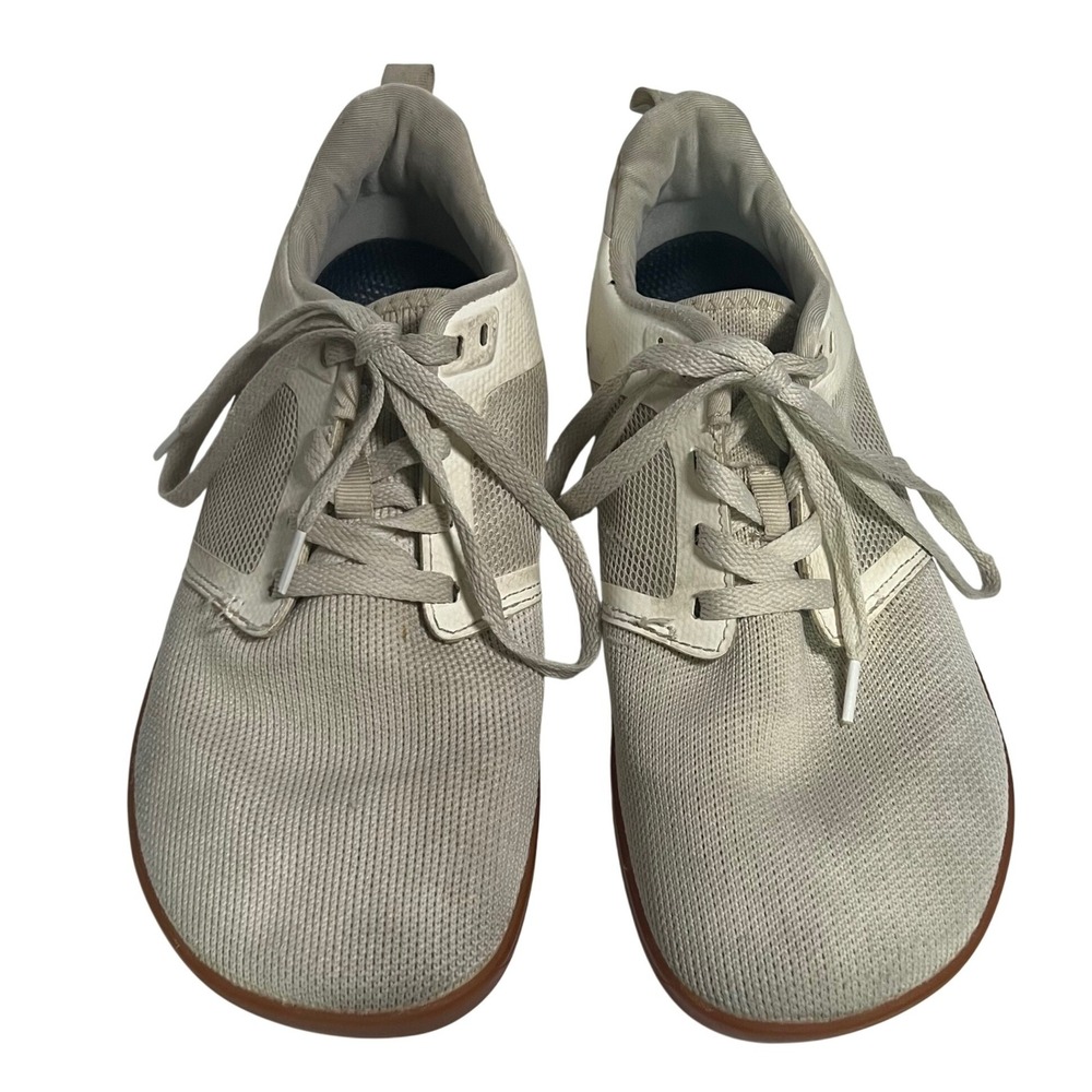 Joomra Minimalist Barefoot Shoes Womens 40 Gray Cream Zero Drop Wide Toe Box